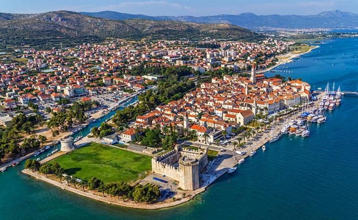 Orange Tree Garden Apartment Trogir Exterior foto